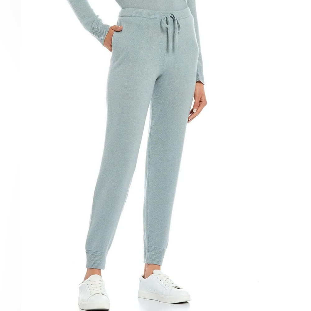 Antonio Melani Luxury Cashmere Elizabeth Jogger Cozy Pants Small